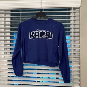 Vintage Hawaii crop top